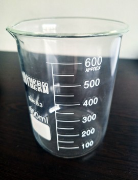 Beher Cam Kısa Form 600 ml